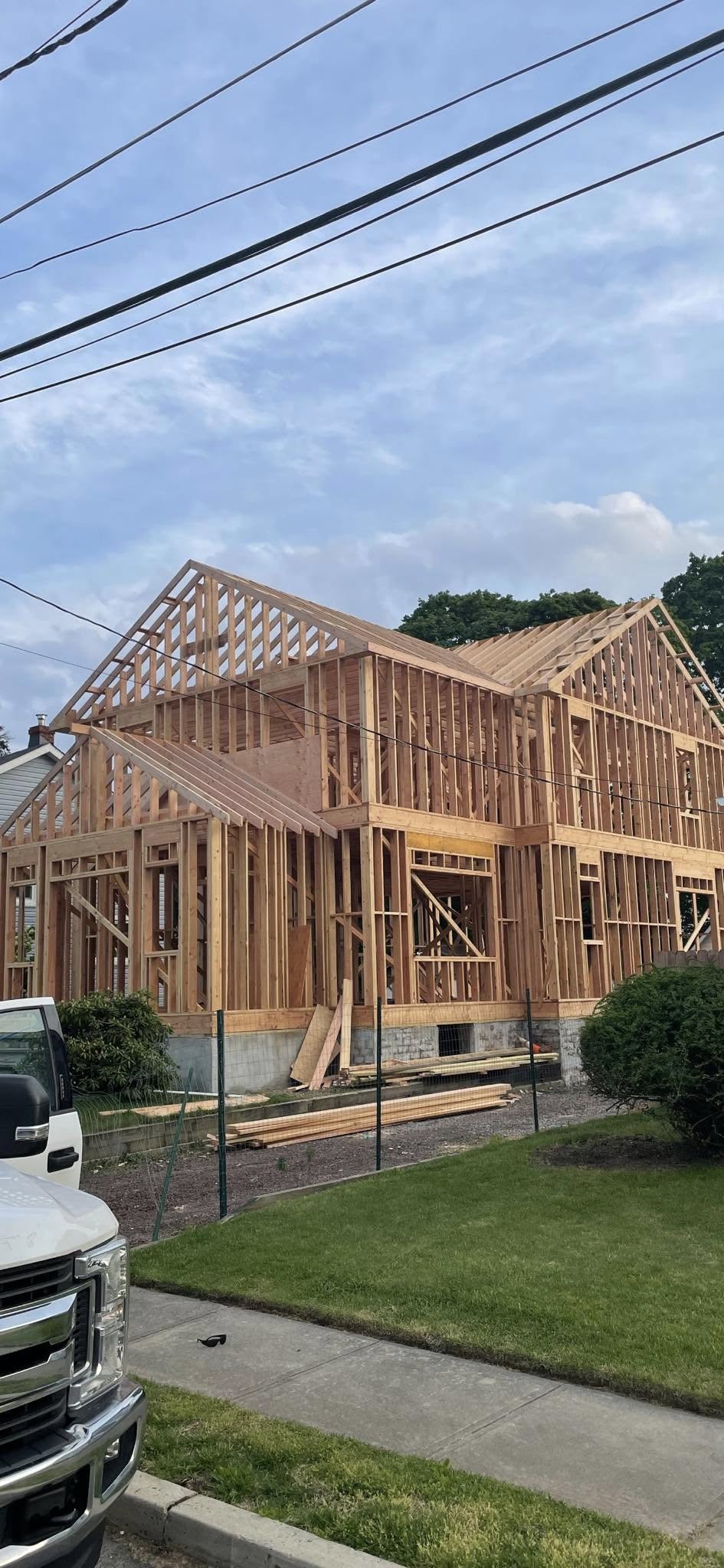New home framing and construction